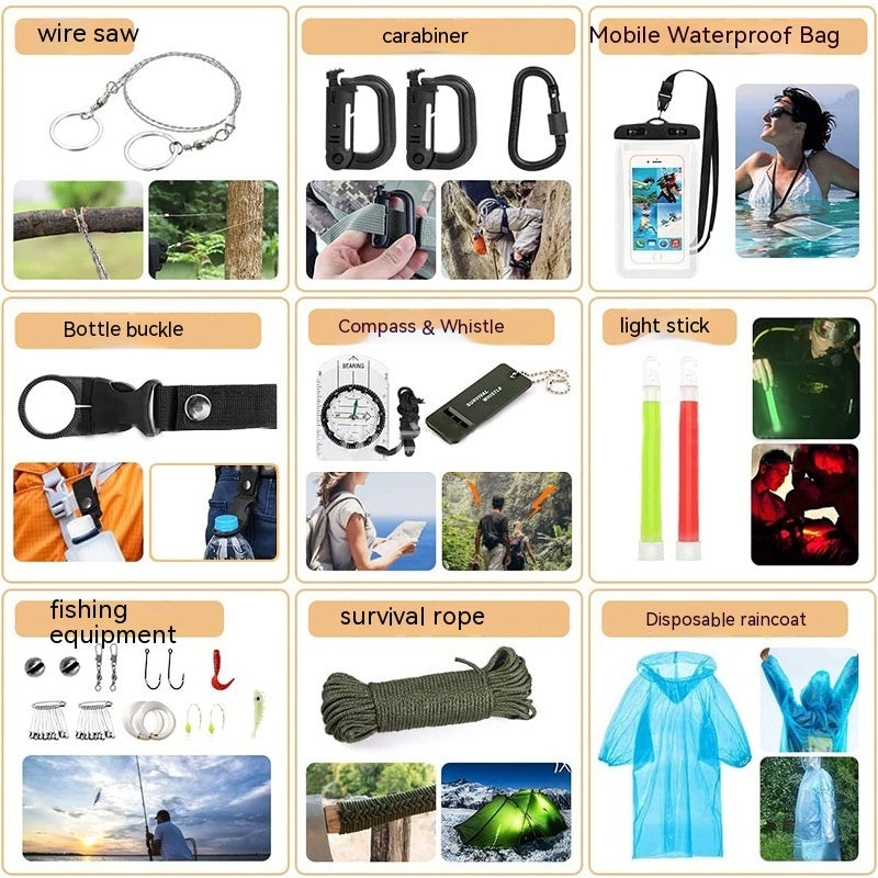 Standard Survival Emergency Kit Tool Kit